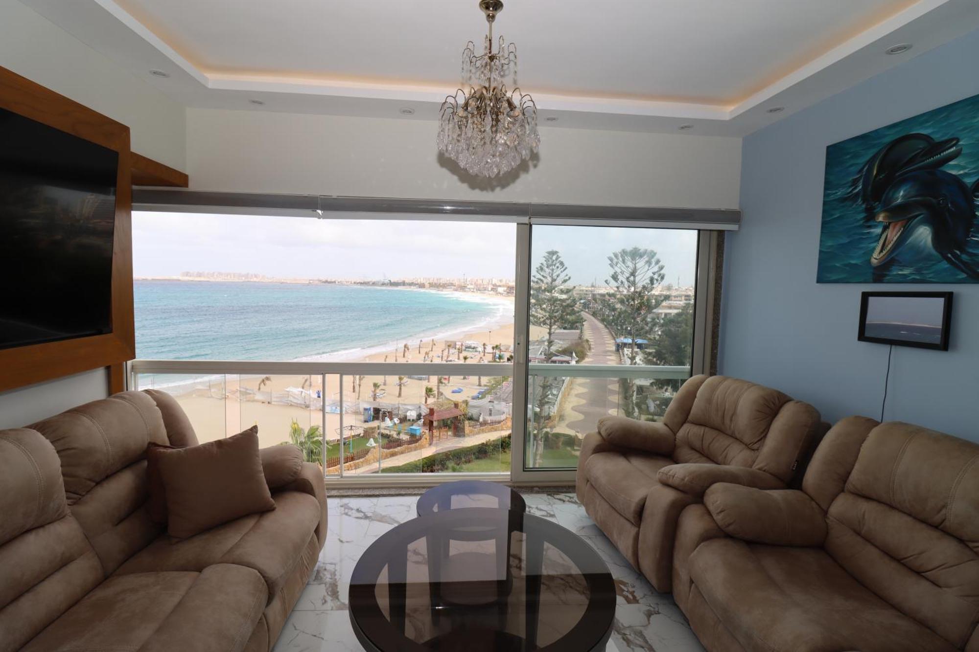 Beach Luxury Mamoura Private Beach 알렉산드리아 외부 사진