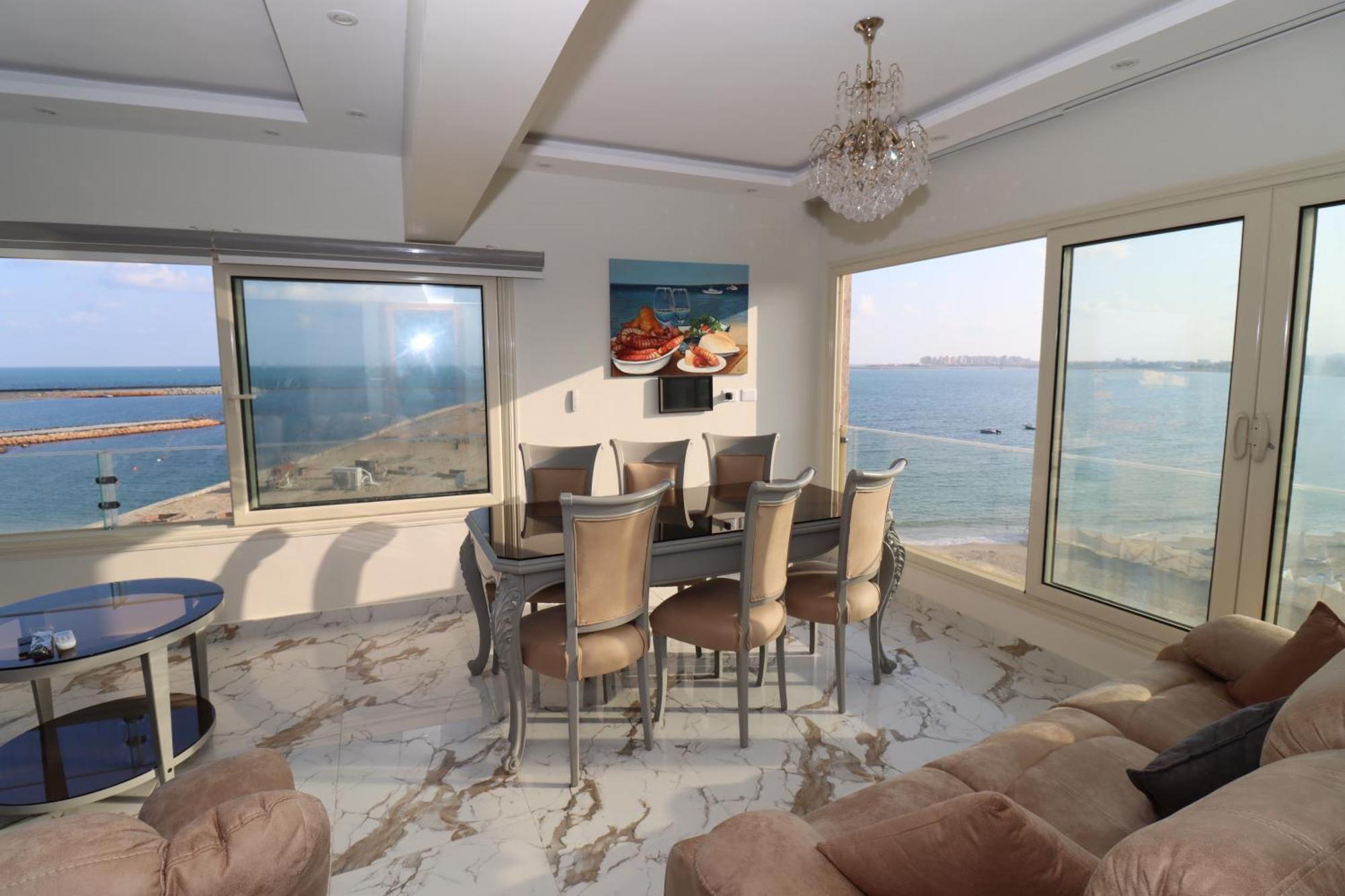 Beach Luxury Mamoura Private Beach 알렉산드리아 외부 사진