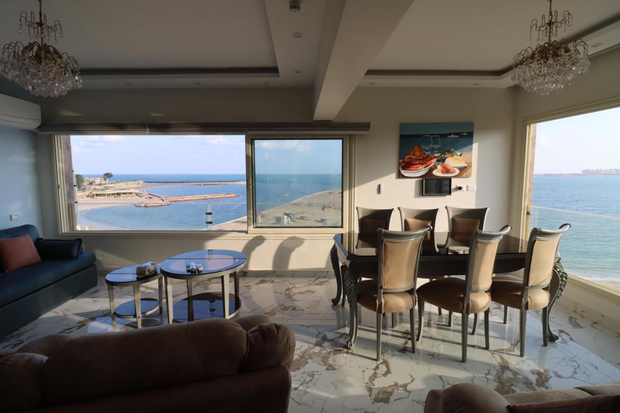 Beach Luxury Mamoura Private Beach 알렉산드리아 외부 사진