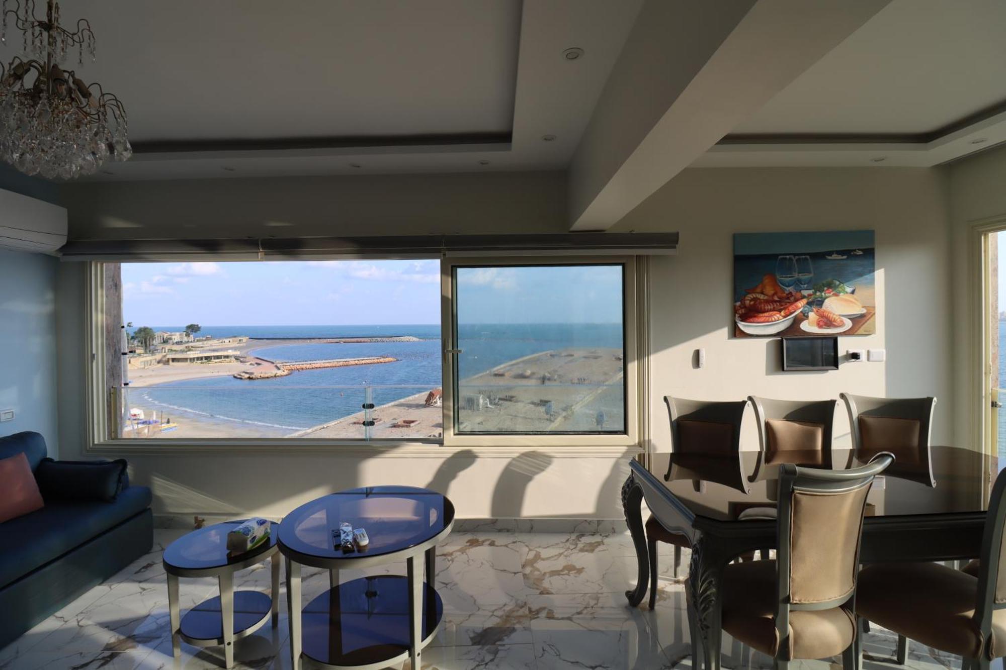 Beach Luxury Mamoura Private Beach 알렉산드리아 외부 사진