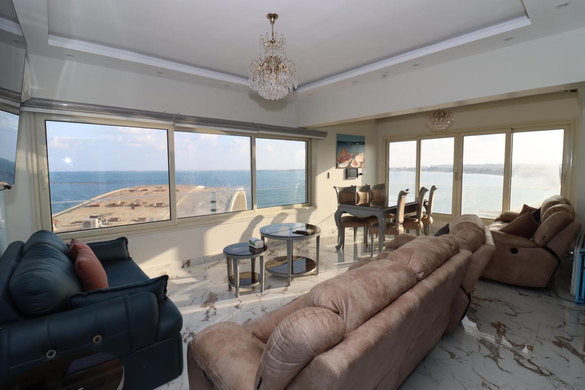 Beach Luxury Mamoura Private Beach 알렉산드리아 외부 사진